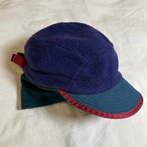 Patagonia vintage fleece hat with ear flaps